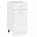 Armoire Murale pour Salle de Bain ou Cuisine 40x46x81,5 cm