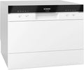 Bomann, Lave-Vaisselle Compact TSG7405-Blanc, 6 Niveaux de Réglage, 5 Programmes de Lavage, 43,8 x 55 x 50 cm, 20 kg, Voyants LED, Économie d'Énergie