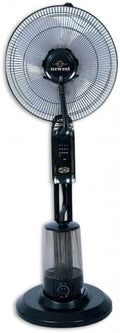 Ventilateur Brumisateur sur Pied, Réservoir 3,2 L, Puissance 90 W, Diamètre 40 cm, Minuterie jusqu'à 7h30, Fonction brumisation/humidification