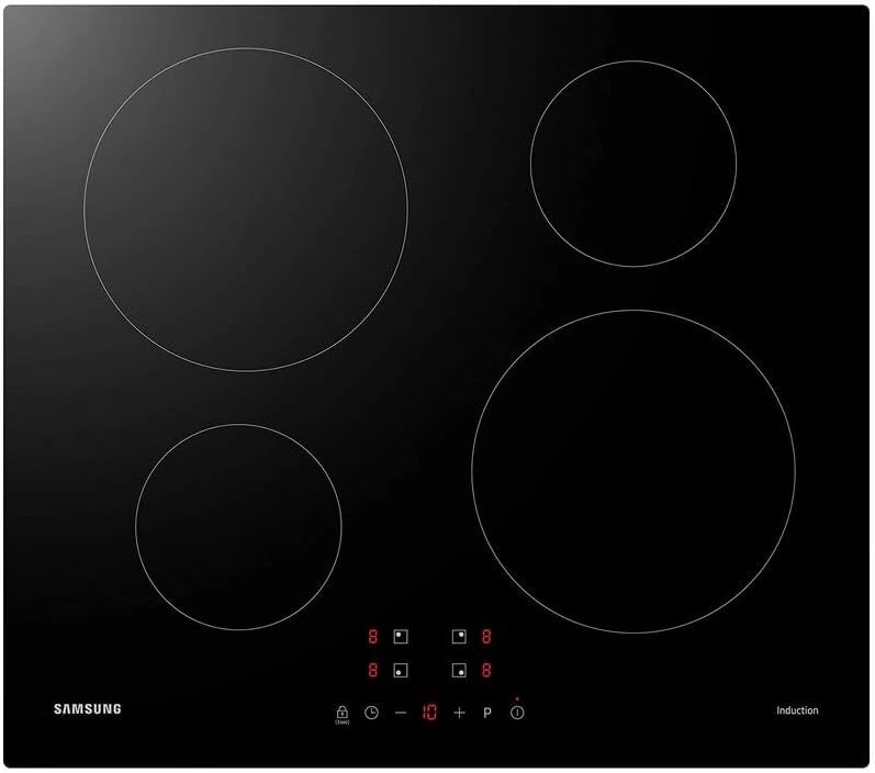 Samsung Zone induction hob, Noir, 52 centimeters, Verre trempé, table, 7200 W, 52 cm