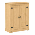Armoire de Rangement de Chaussures en Bois de Pin 86x38,5x108 cm
