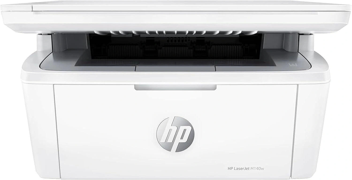 HP LaserJet M140 w, Impression Recto/Verso Manuelle en Noir et Blanc, 7MD72F, Imprimante Multifonction Laser A4, 20 ppm, Wi-FI, Monochrome, Smart