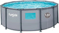 FUNSICLE Piscine Tubulaire Ronde à hublot Ø 3,66 m x h1,22 m