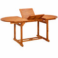 Table de jardin pliante en bois pour extérieur