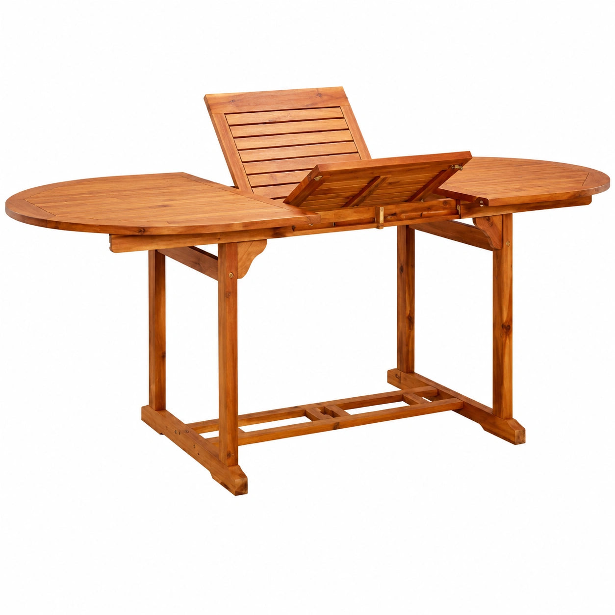 Table de jardin pliante en bois pour extérieur