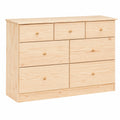 Buffet Scandinave avec Tiroirs en Bois de Pin