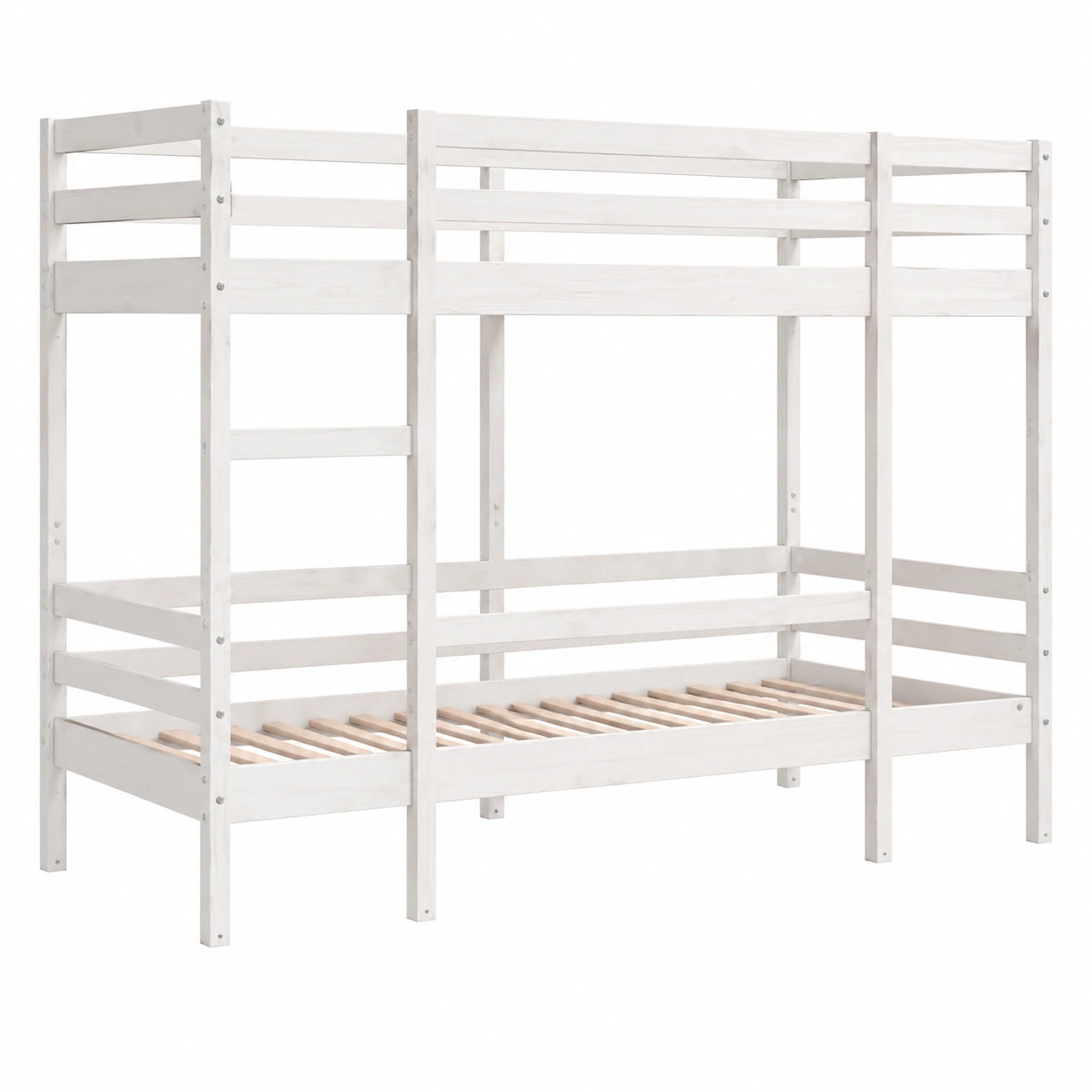 Lit superposé en bois de pin pour enfants 75x190 cm