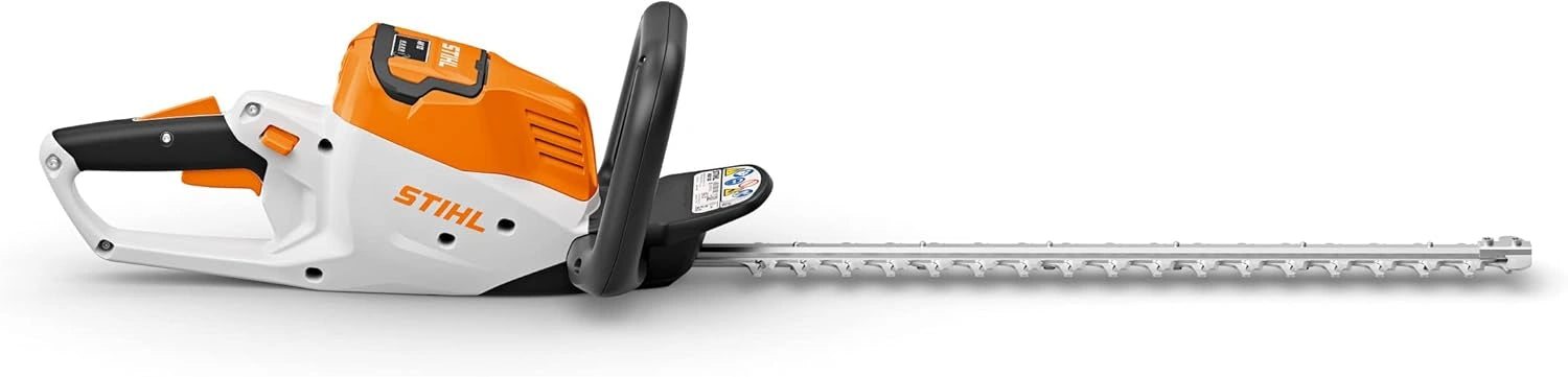 Stihl Taille-haie sans fil HSA 50 Batterie AK 10 Chargeur AL 101 Longueur de coupe 50 cm Blanc