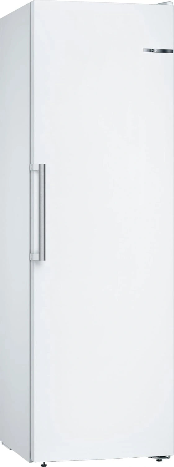 Bosch GSN36CWEP Série 4 - Congélateur armoire, Blanc, 4 tiroirs, 186 x 60 cm, 242 L, pose-libre, Home Connect, No Frost, Vario zone, NoFrost