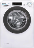 Candy Smart CSS4127TRE/1-11, classe D, blanc, chargement frontal 7 kg, 1 200 tr/min, lave-linge pose libre