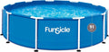 FUNSICLE Piscine Tubulaire Ronde Activity Pool - Ø3,66 m x h91 cm - Liner Toughmesh 3 Couches - Structure SmartConnect - Épu