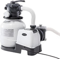 INTEX 26646 - Épurateur de sable Krystal Clear 7900 l/h, 6 fonctions et système de verrouillage, pour piscines démontables jusqu'à 37 800 l