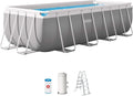 Intex kit Piscine Prism Frame rectangulaire Tubulaire (l) 4,00 x (l) 2,00 x (h) 1,22 m
