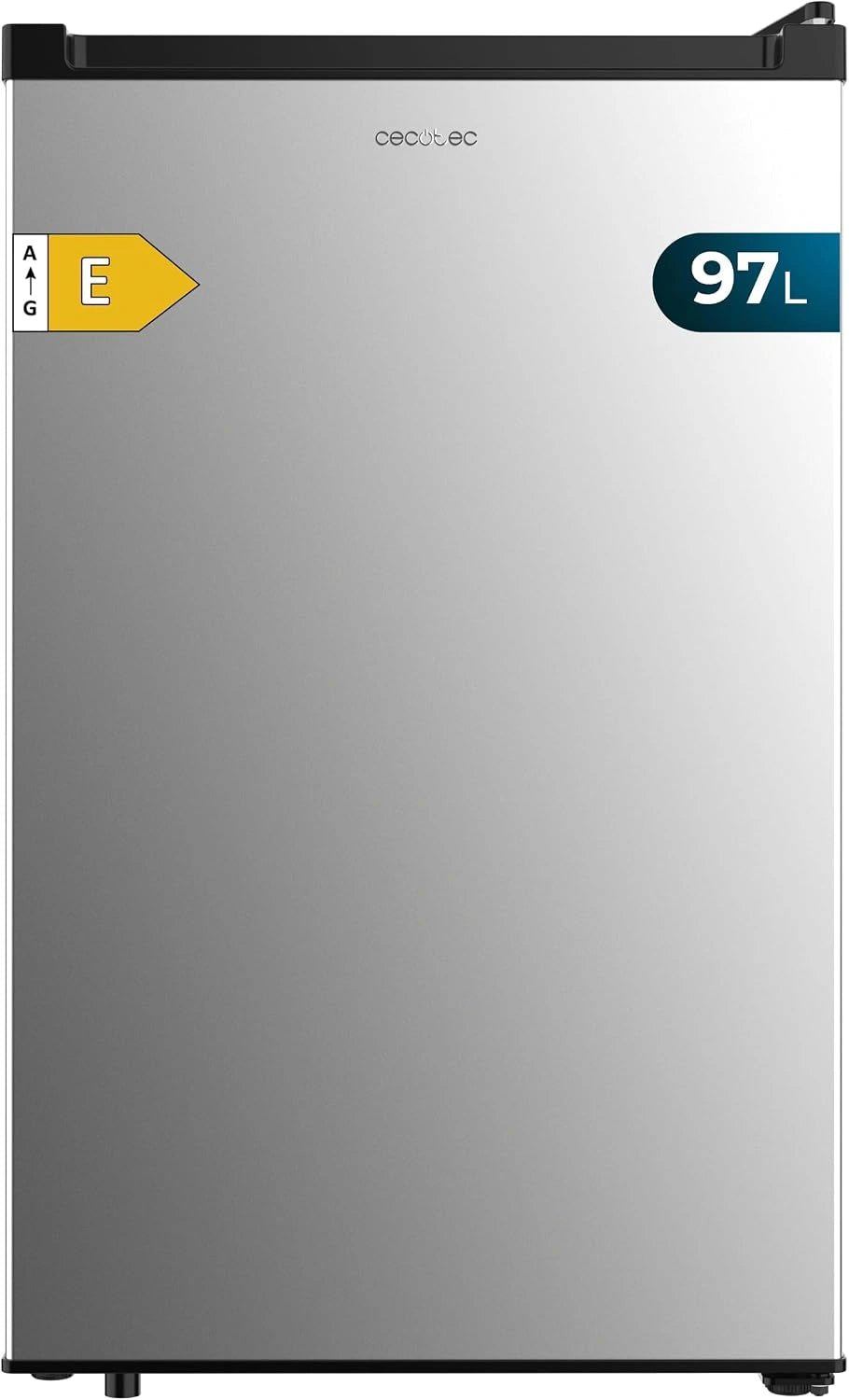Cecotec Congélateur Armoire 97 L Bolero CoolMarket TF 97 Inox. Classe énergétique E, 3 tiroirs, Dimensions 55,1 x 57,5 x 83,5 cm, Design compact