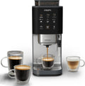 KRUPS Coffee Crush Edition, Machine à café à grains, Format ultra compact, Buse vapeur intégrée