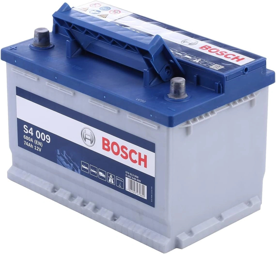 Bosch S4009 - Batterie Auto - 74 A/h - 680 A - Technologie Plomb-Acide - pour les Véhicules sans Système Start/Stop