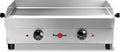 KRAMPOUZ Plancha Électrique SAMBA - Plaque de Cuisson en Inox 54 x 33 cm - 2500 Watts - 2 Zones de Cuisson - 2 Thermostats jusqu'à 300 °C