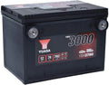 Yuasa Ybx3780 SMF Starter batterie, Capacité de 74 Ah, 740 CCA, jusqu'à 30 000 démarrages, couvercle anti-renversement