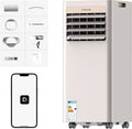 DREAME P-Wind10 Climatiseur mobile 3 en 1 9000 BTU, flux d'air 3D, déshumidifie et ventile, appli et télécommande, mode nuit, auto-évaporation