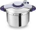 SEB - Autocuiseur Clipsominut Perfect itres Violet - Cuisson rapide - 9 L