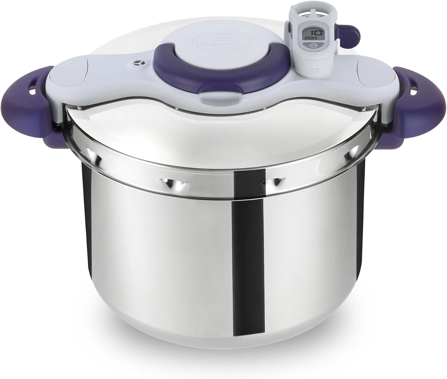 SEB - Autocuiseur Clipsominut Perfect itres Violet - Cuisson rapide - 9 L