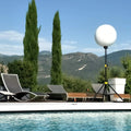 Ballon éclairant uniforme LED 200 w Lumineux Mobile gonflable pour Terrasse et Jardin Angle d'éclairage 360° Lampadaire extérieur LED Conçu