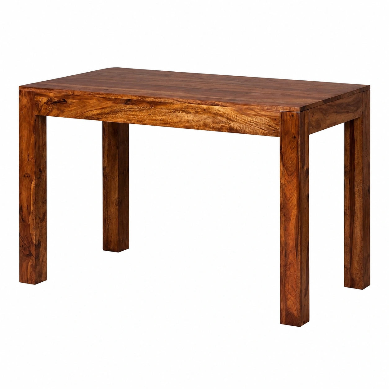 Table de Salle à Manger en Bois Massif Sheesham 120 x 60 cm