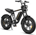 ENGWE E Bike Hommes Vélo électrique-Ebike avec Une Batterie/ 2 Batteries, E-Bike 20 * 4.0 Pouces Pneus Gras, Vélo électrique 7 Vitesses, M20/M1