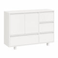 Armoire de salle de bain avec lavabo et rangements spacieux