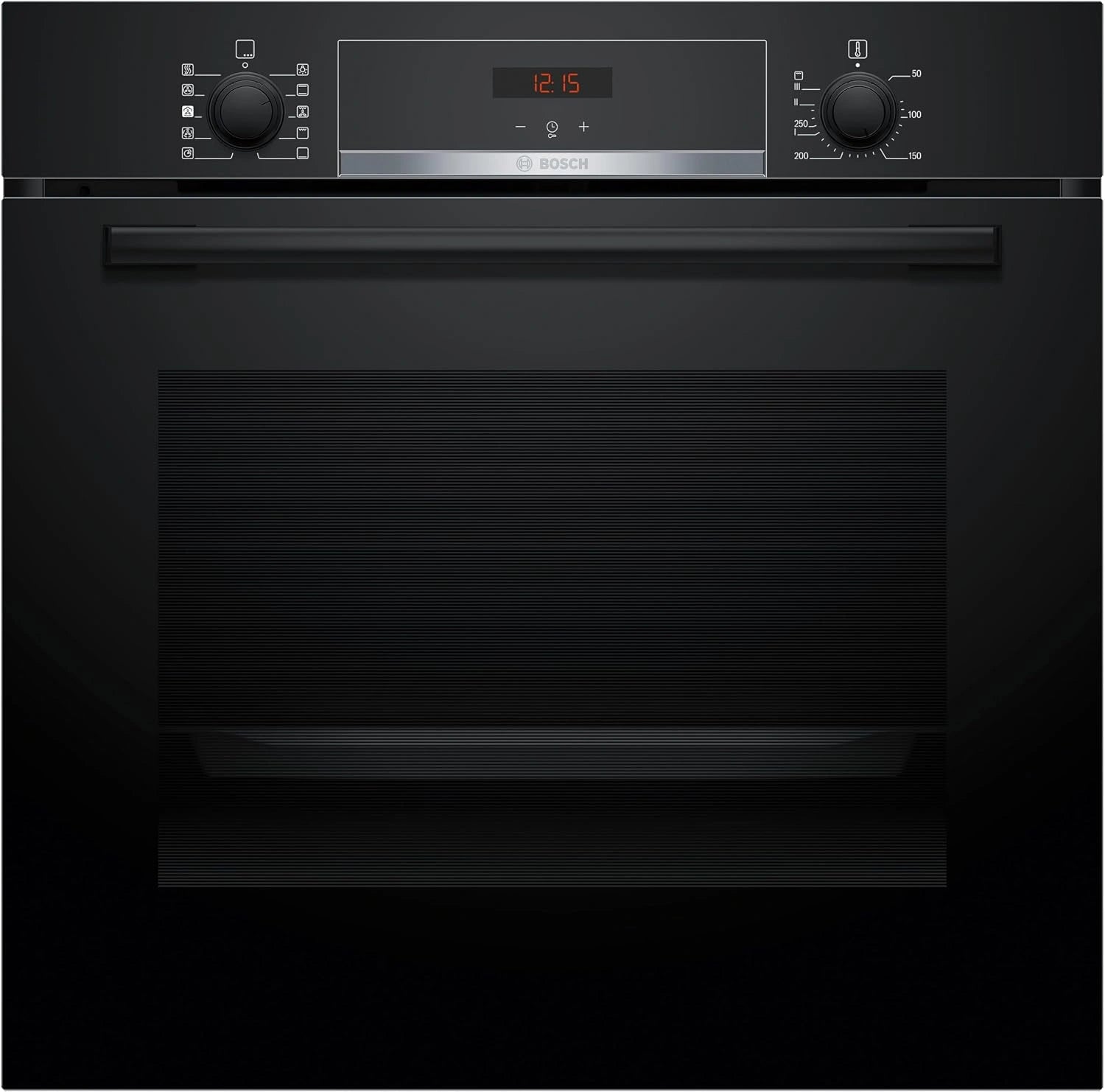 Bosch HQA534BB3, Noir, Série 4, Four, Encastrable, ventilateur, 120 cm, 240 V