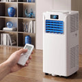 Climatiseur portable 14 000 BTU avec kit d'installation de fenêtre, 2 vitesses de ventilateur, minuterie de 24 heures, économe en énergie