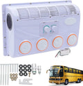 Climatiseur pour véhicules de Loisirs, sans consommation de Carburant 24 V, climatiseur 12/24 V CC pour camions, Camping-Cars, véhicules agricoles