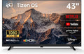 FPD Smart TV 43 Pouces Téléviseur Full HD 1080p Tizen OS Écran Plat TV, 350+ chaînes gratuites Samsung TV Plus, HDR10, Son Dolby Audio, SmartThings