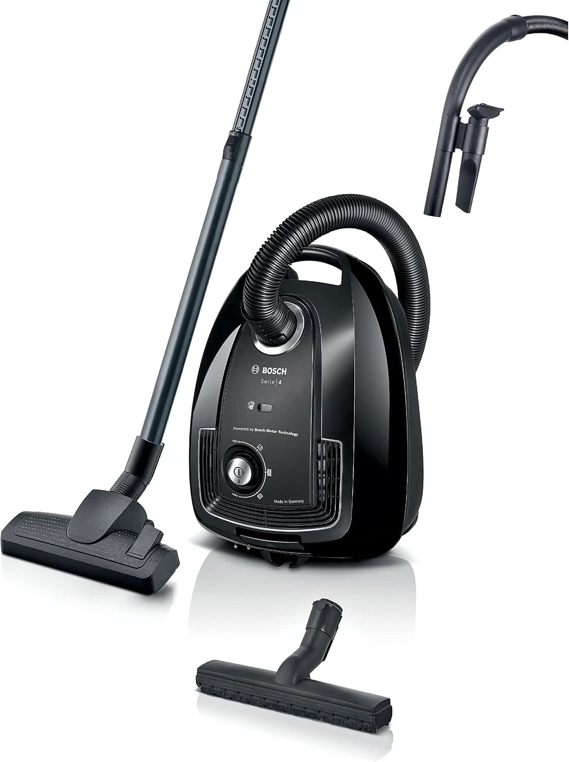 Bosch BGL38BA2H Série 4 - Aspirateur traîneau avec sac, Power Protect, 4 L, 79 dB