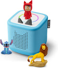 tonies Toniebox 2 Pack Boite à Histoire pour Enfant 1 à 9 Ans, Bleu, Robuste et Facile à Utiliser, avec Le Roi Lion et Lilo et Stitch