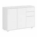 Commode élégante avec tiroirs et portes push-to-open pour salon