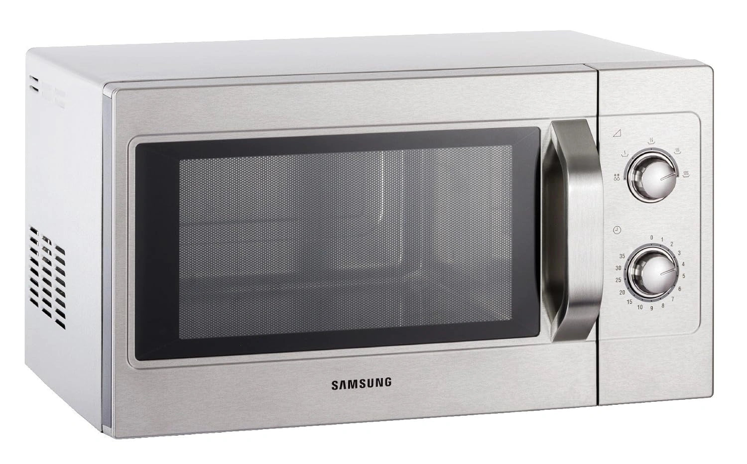 Saro - Samsung CM 1099 A Four à Micro-Ondes, 26 l, 5 Niveaux de Puissance, 1 050 W, 517 x 412 x 297 mm, Boutons Rotatifs, pour Usage Professionnel