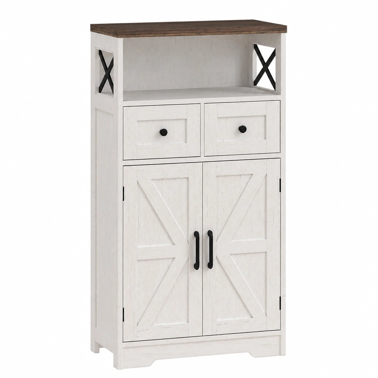 Meuble de Rangement avec Tiroirs et Étagère Réglable pour Intérieur