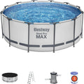 Bestway Steel Pro Max 12' x 48'/3.66 m x 1.22 m ensemble piscine, pompe, 240 V