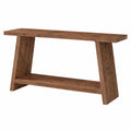 Console en Bois Massif avec Rangement pour Intérieur