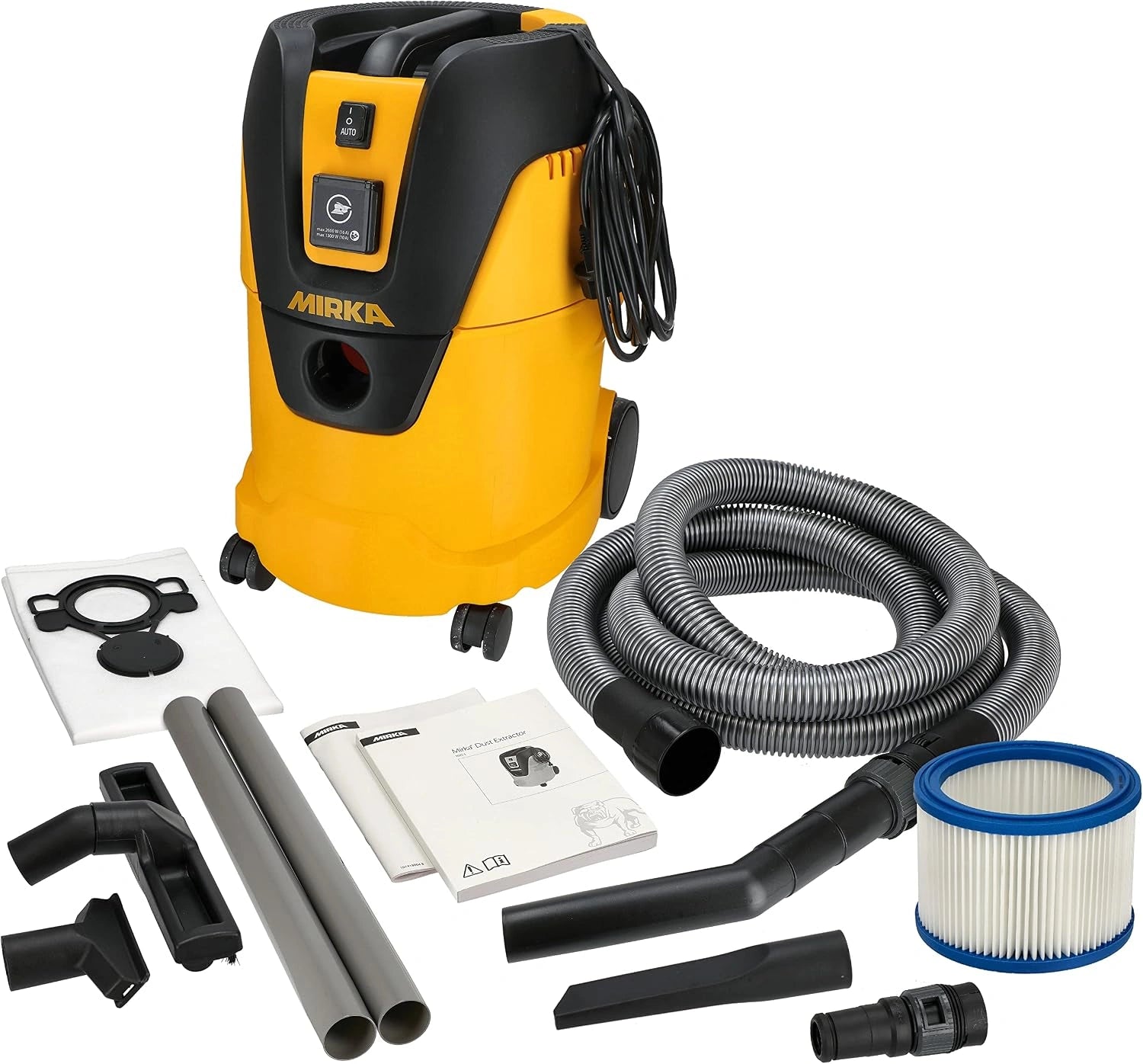 Mirka Aspirateur Industriel Eau et poussière 25 litres 1000 W